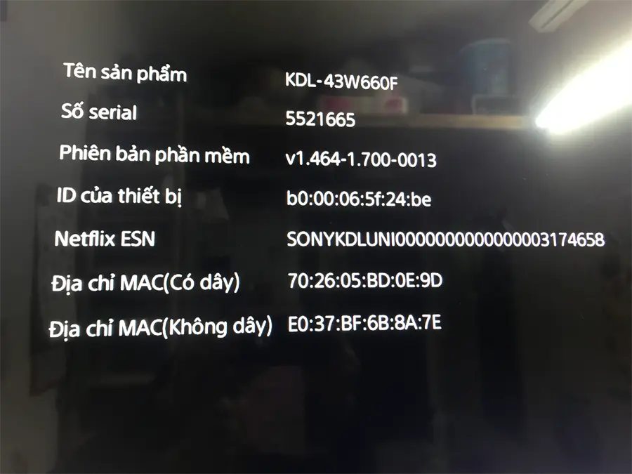 Khách hàng review Smart Tivi Sony 43 inch KDL-43W660F 104