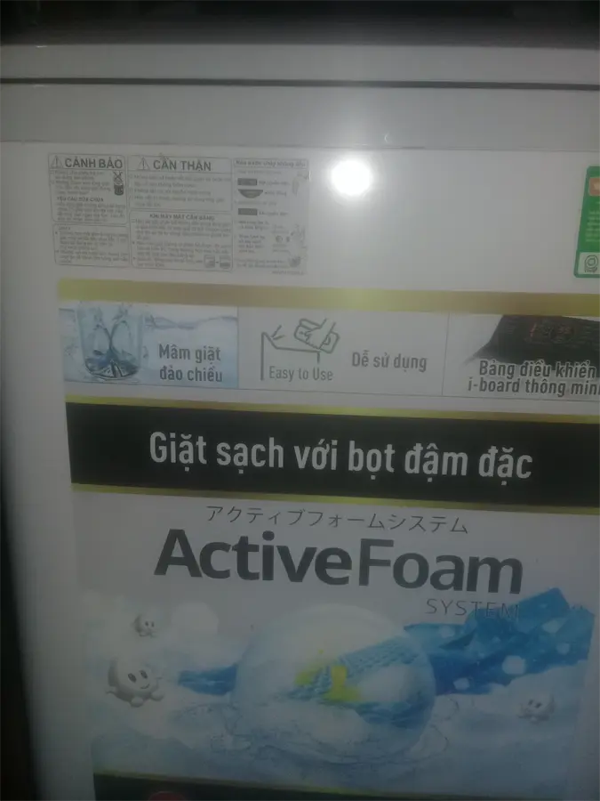 Khách hàng review Máy giặt Panasonic 8.5 kg NA-F85A4HRV 7
