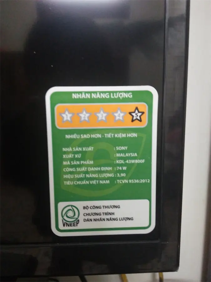 Khách hàng review Android Tivi Sony 43 inch KDL-43W800F 107