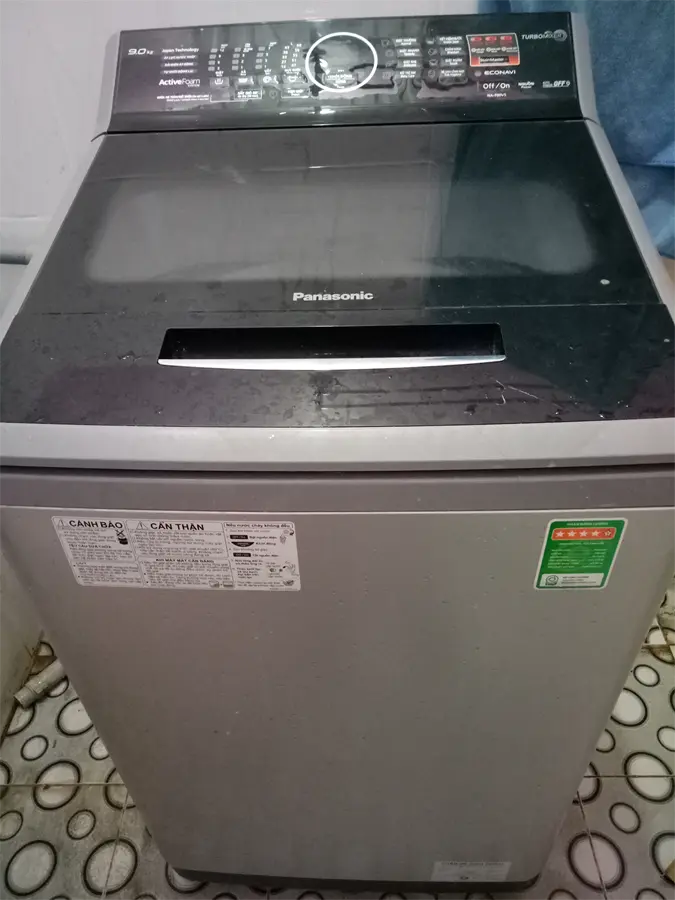 Khách hàng review Máy giặt Panasonic 9kg NA-F90V5LMX 8