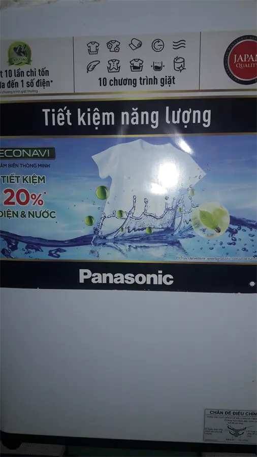 Khách hàng review Máy giặt Panasonic 7.6 kg NA-F76VG9HRV 1