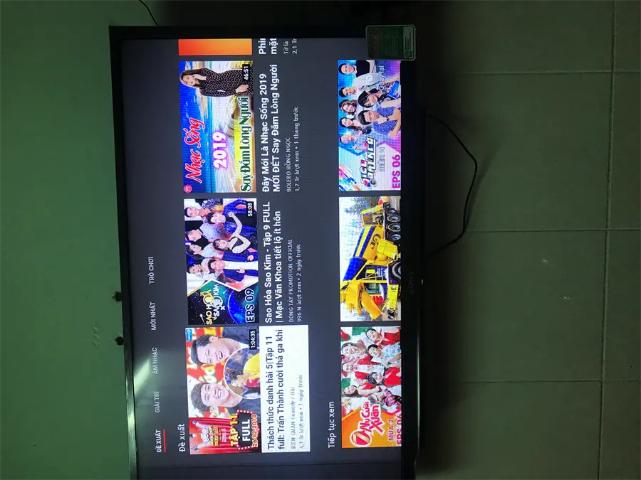 Khách hàng review Smart Tivi Sony 32 inch KDL-32W600D 62
