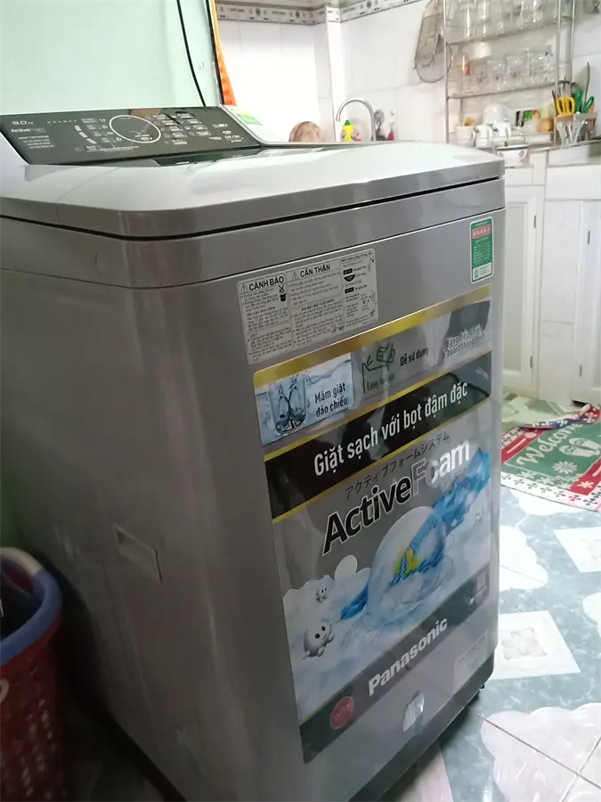 Khách hàng review Máy giặt Panasonic 9 kg NA-F90A4GRV 4