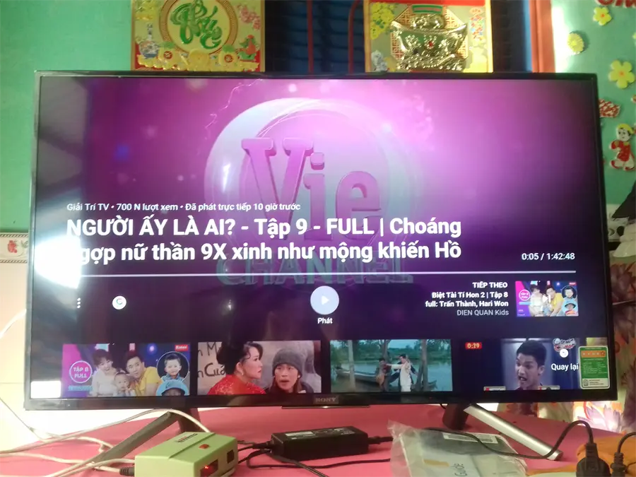 Khách hàng review Android Tivi Sony 43 inch KDL-43W800F 70