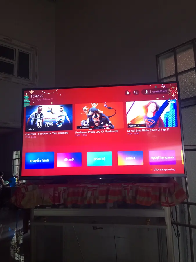 Khách hàng review Smart Tivi Sony 4K 43 inch KD-43X7000F 15