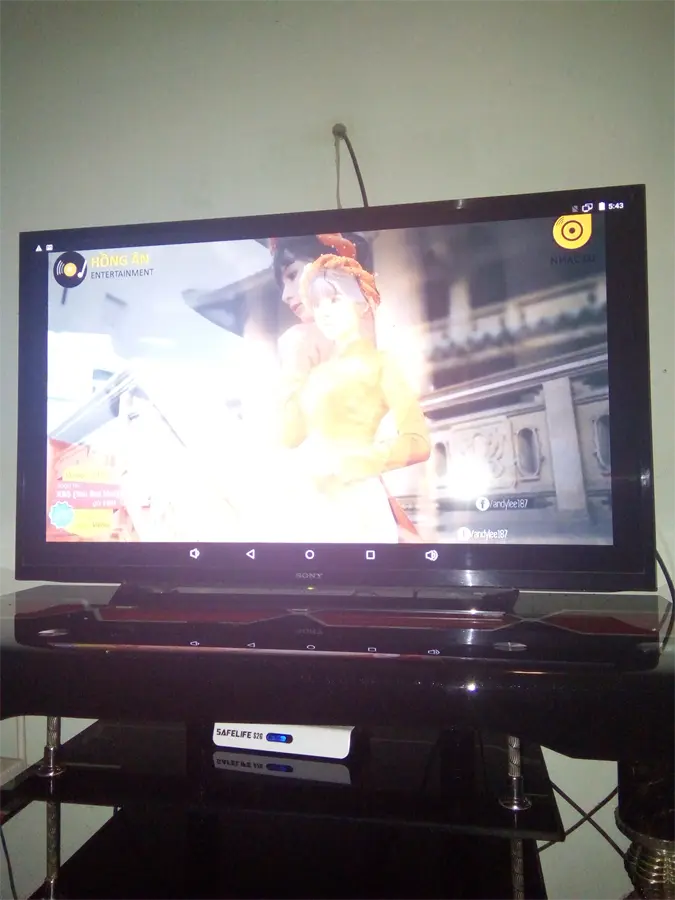 Khách hàng review Android Tivi Sony 43 inch KDL-43W800F 49