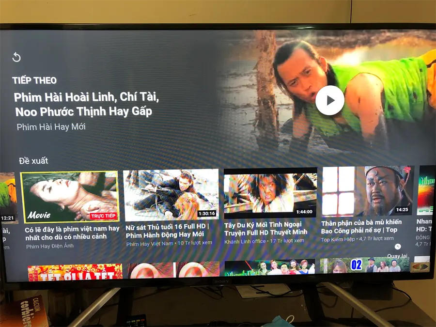 Khách hàng review Android Tivi Sony 43 inch KDL-43W800F 46