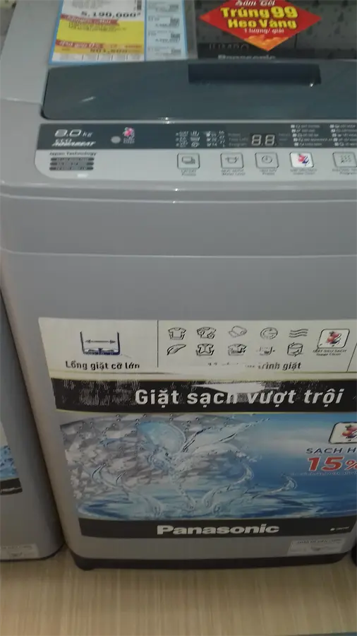 Khách hàng review Máy giặt Panasonic 8 kg NA-F80VS9GRV 8
