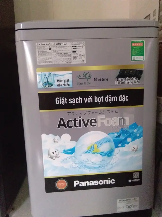 Khách hàng review Máy giặt Panasonic 10 kg NA-F100A4GRV 5
