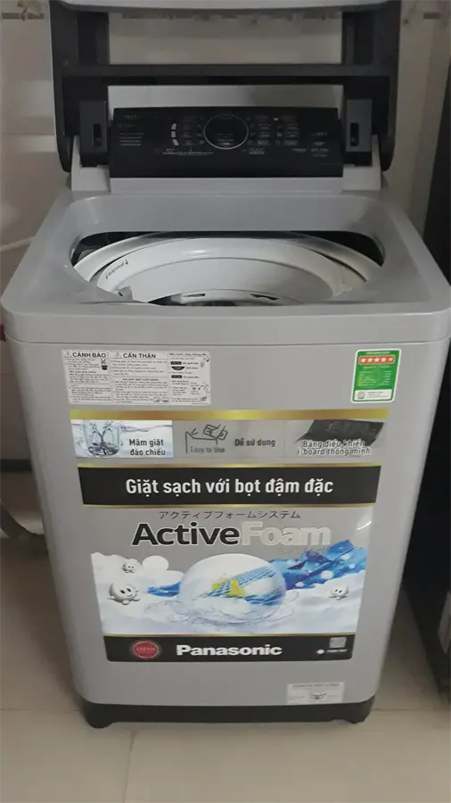 Khách hàng review Máy giặt Panasonic 9 kg NA-F90A4GRV 3