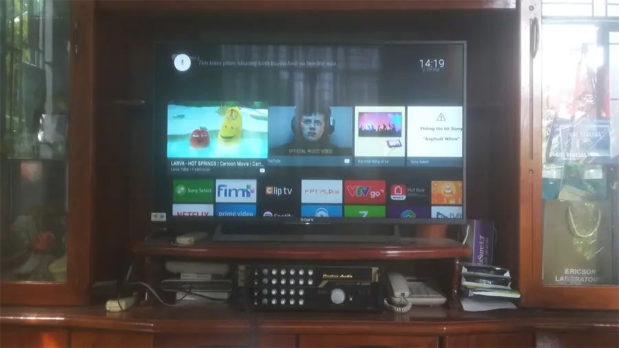 Khách hàng review Android Tivi Sony 4K 43 inch KD-43X8000E 18