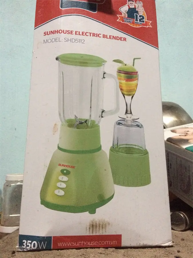 Khách hàng review Máy xay sinh tố đa năng Sunhouse SHD 5112 Xanh 27