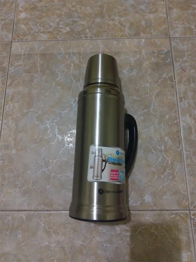 Khách hàng review Bình giữ nhiệt inox 1.2 lít DMX BT006 2
