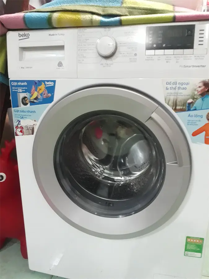 Khách hàng review Máy giặt Beko Inverter 8 kg WTV 8512 XS0 34