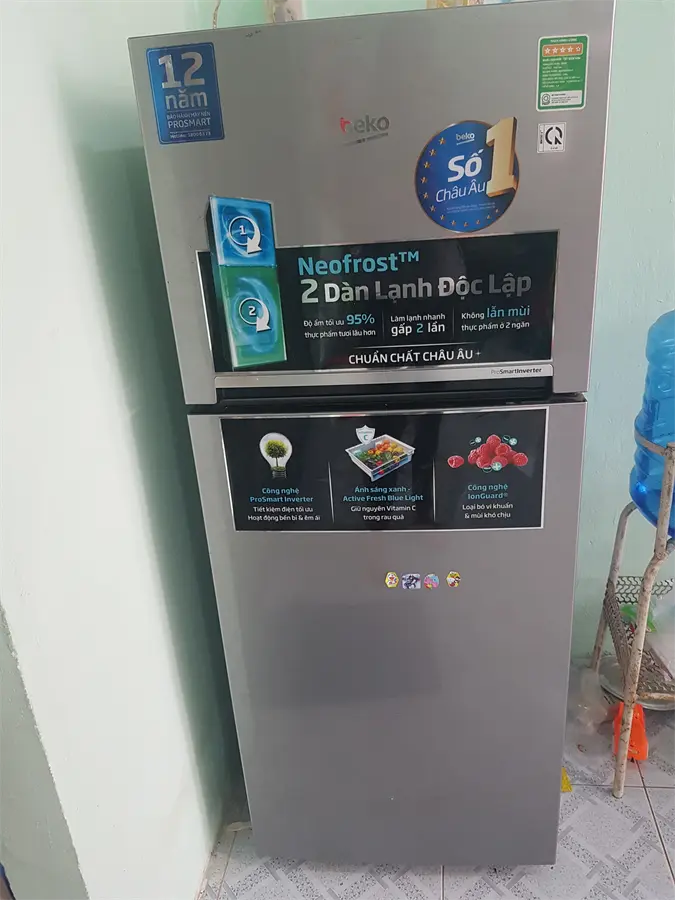 Khách hàng review Tủ lạnh Beko Inverter 188 lít RDNT200I50VS 148
