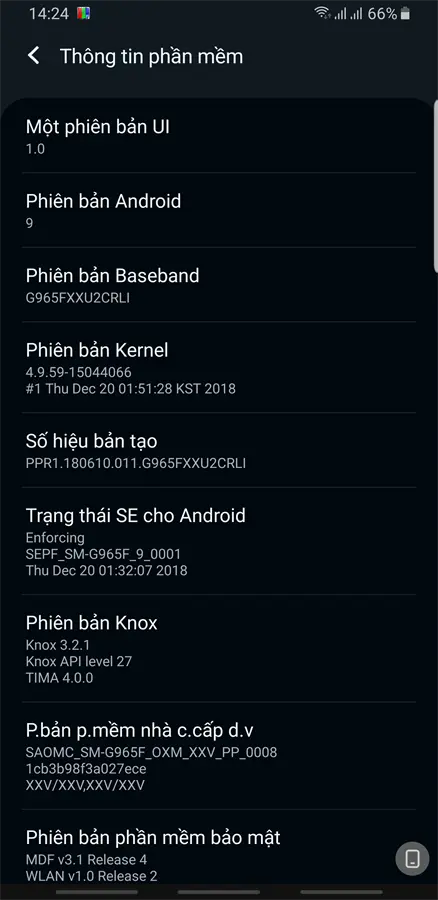 Khách hàng review Điện thoại Samsung Galaxy S9  64GB đen 1