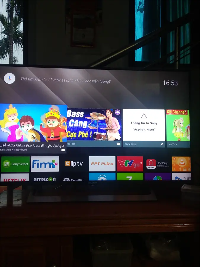 Khách hàng review Android Tivi Sony 4K 43 inch KD-43X8000E 11