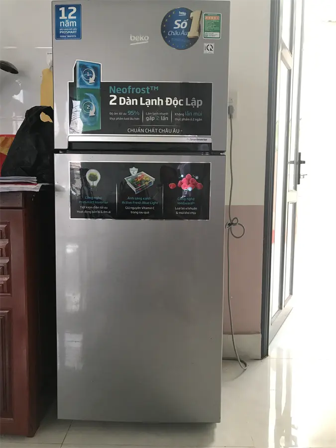 Khách hàng review Tủ lạnh Beko Inverter 188 lít RDNT200I50VS 139