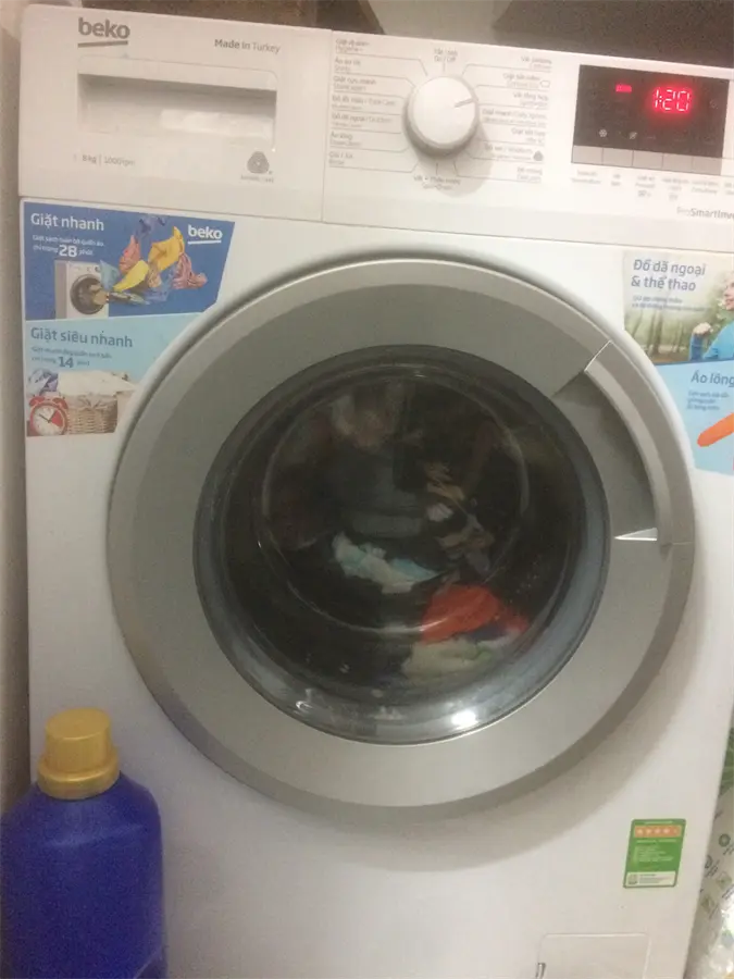 Khách hàng review Máy giặt Beko Inverter 8 kg WTV 8512 XS0 18