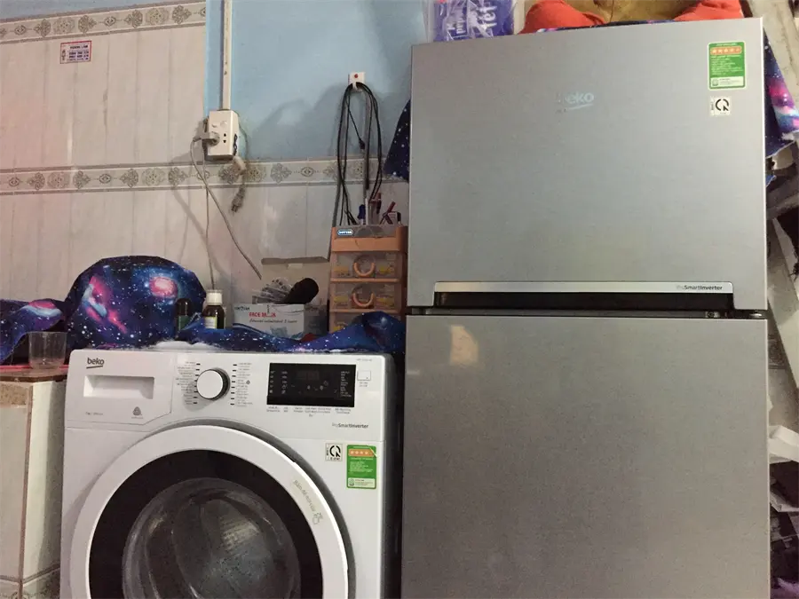 Khách hàng review Tủ lạnh Beko Inverter 188 lít RDNT200I50VS 132