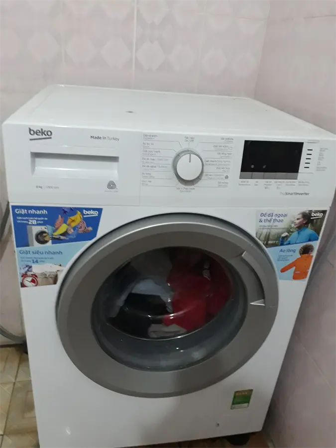 Khách hàng review Máy giặt Beko Inverter 8 kg WTV 8512 XS0 10