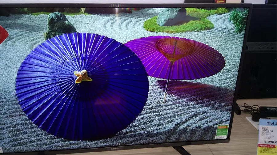 Khách hàng review Smart Tivi Sony 4K 43 inch KD-43X7000F 5