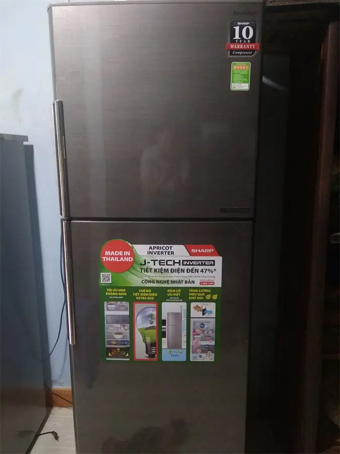 Khách hàng review Tủ lạnh Sharp Inverter 315 lít SJ-X346E-DS 1