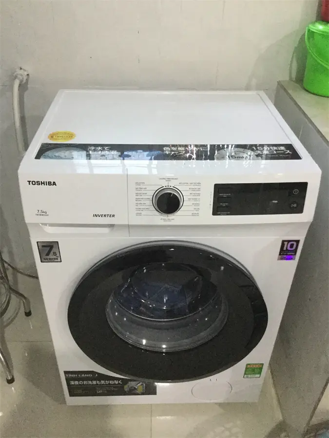 Khách hàng review Máy giặt Toshiba Inverter 7.5 Kg TW-BH85S2V WK 8