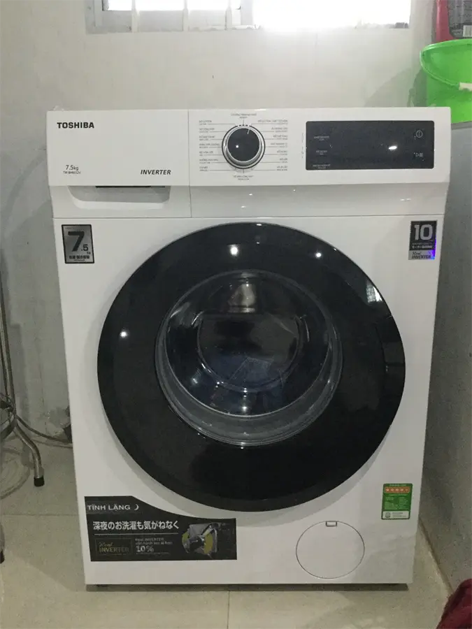Khách hàng review Máy giặt Toshiba Inverter 7.5 Kg TW-BH85S2V WK 9