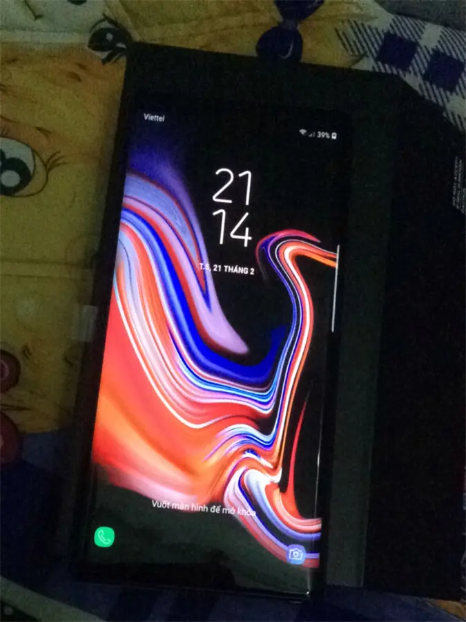 Khách hàng review Điện thoại Samsung Galaxy Note 9 3