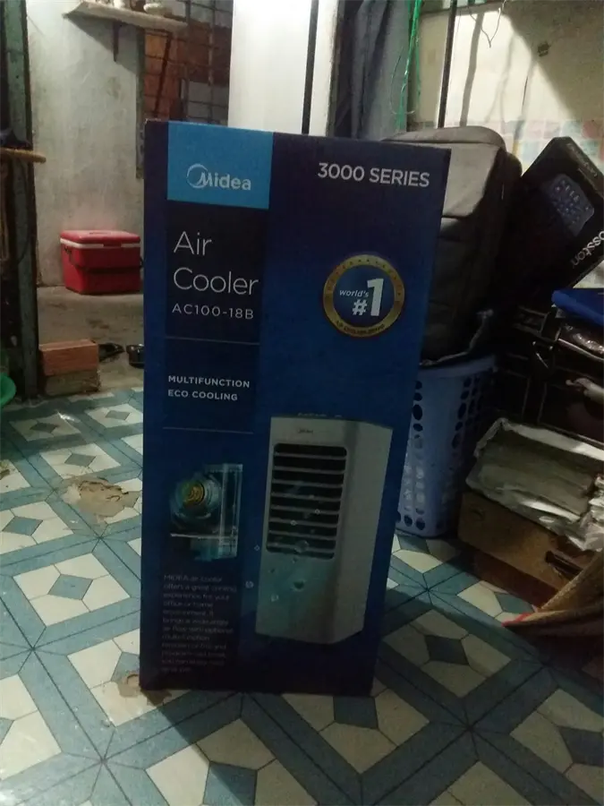 Khách hàng review Quạt điều hòa Midea AC100-18B 60W 2
