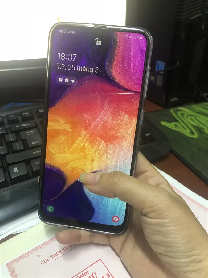Khách hàng review Điện thoại Samsung Galaxy A50 64GB 26