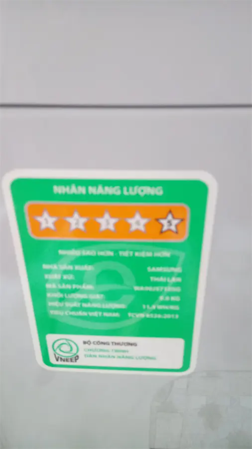 Khách hàng review Máy giặt Samsung 9 kg WA90J5710SG/SV 3