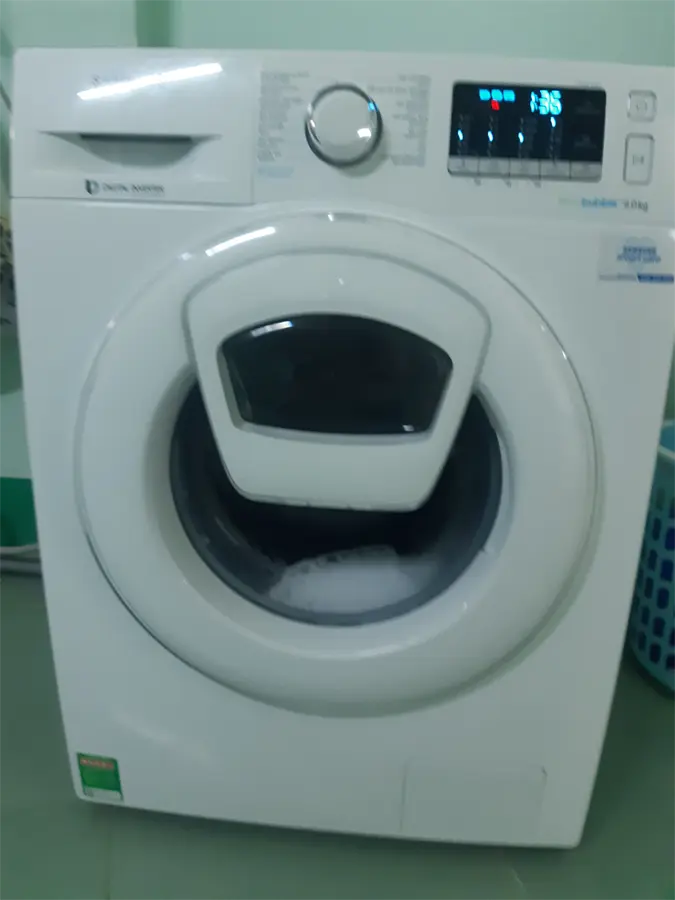 Khách hàng review Máy giặt Samsung Inverter 9 kg WW90K52E0WW/SV 27