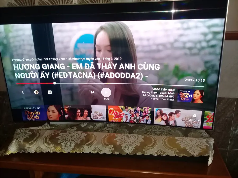 Khách hàng review Smart Tivi QLED Samsung 4K 55 inch QA55Q8C 1