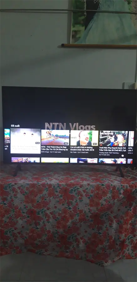 Khách hàng review Smart Tivi Samsung 4K 43 inch UA43NU7100 90