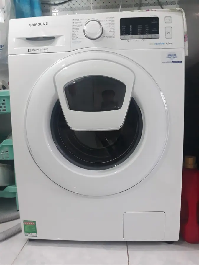 Khách hàng review Máy giặt Samsung Inverter 9 kg WW90K52E0WW/SV 23