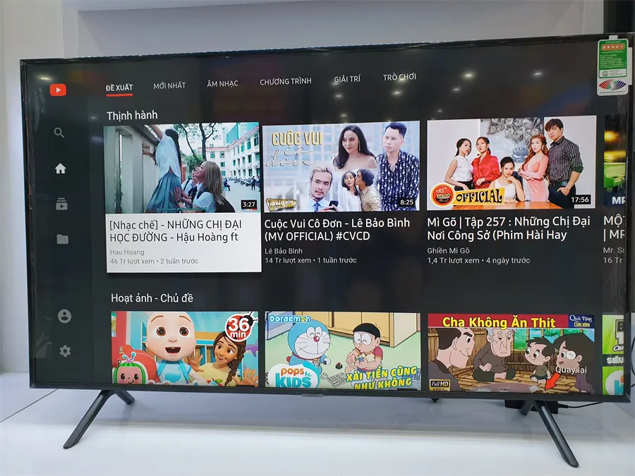 Khách hàng review Smart Tivi Samsung 4K 55 inch UA55NU7100 31
