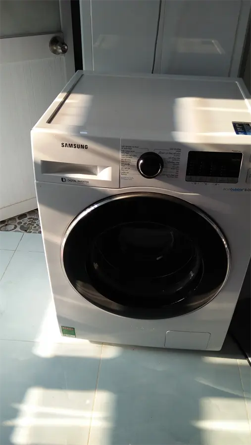 Khách hàng review Máy giặt Samsung Inverter 8 kg WW80J54E0BW/SV 13