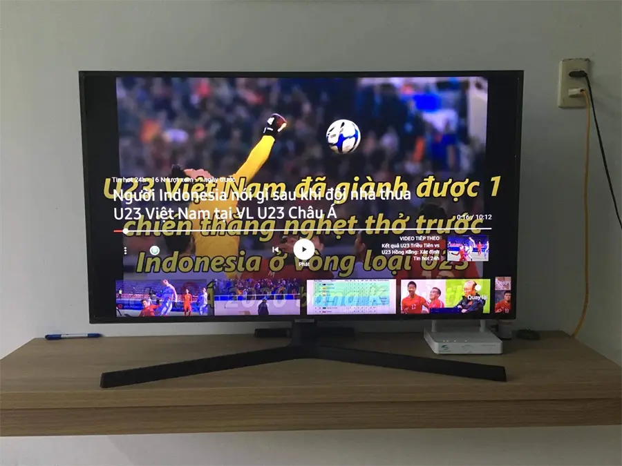 Khách hàng review Smart Tivi Samsung 4K 43 inch UA43NU7800 9