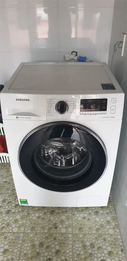Khách hàng review Máy giặt Samsung Inverter 9 kg WW90J54E0BW/SV 12