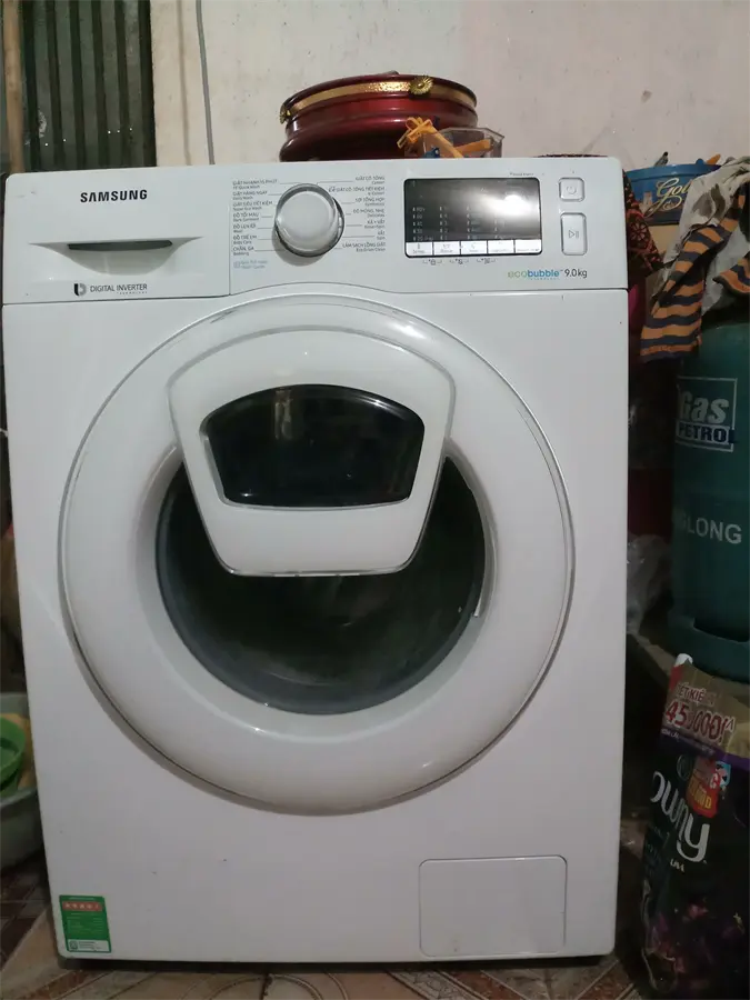 Khách hàng review Máy giặt Samsung Inverter 9 kg WW90K52E0WW/SV 20
