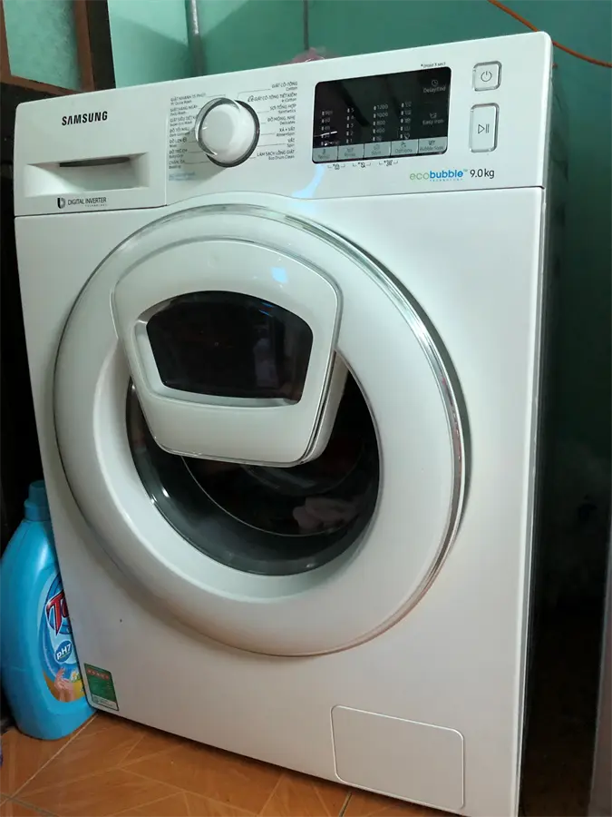 Khách hàng review Máy giặt Samsung Inverter 9 kg WW90K52E0WW/SV 19