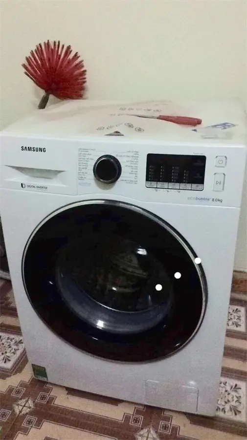 Khách hàng review Máy giặt Samsung Inverter 8 kg WW80J54E0BW/SV 8