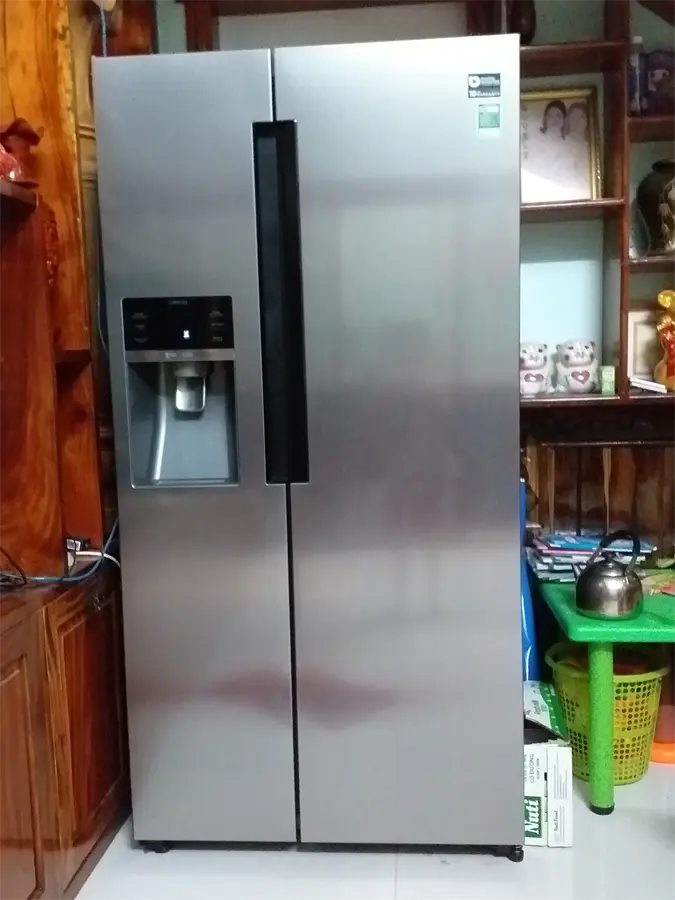 Khách hàng review Tủ lạnh Samsung Inverter 575 lít RS58K6417SL/SV 1