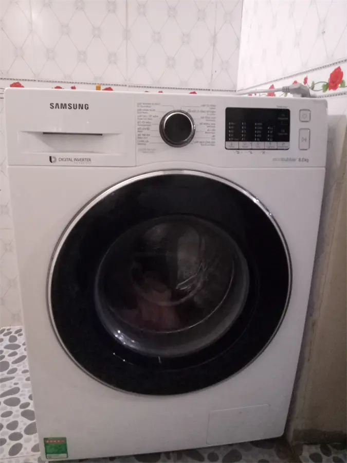 Khách hàng review Máy giặt Samsung Inverter 8 kg WW80J54E0BW/SV 6