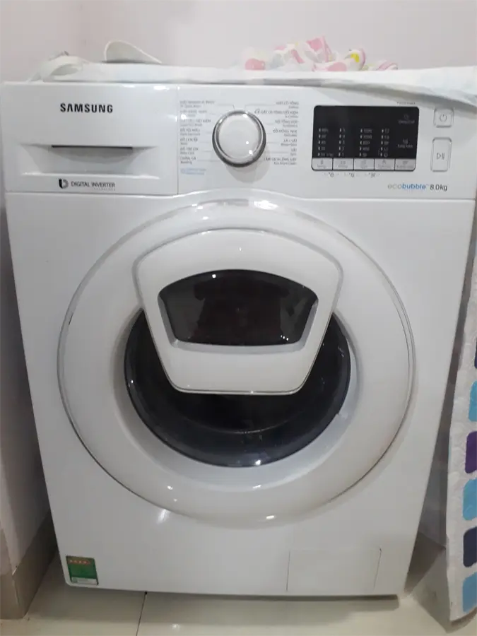 Khách hàng review Máy giặt Samsung AddWash Inverter 8 kg WW80K52E0WW/SV 20
