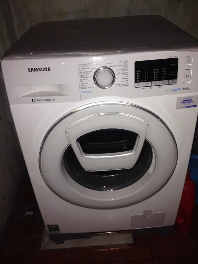 Khách hàng review Máy giặt Samsung AddWash Inverter 8 kg WW80K52E0WW/SV 19
