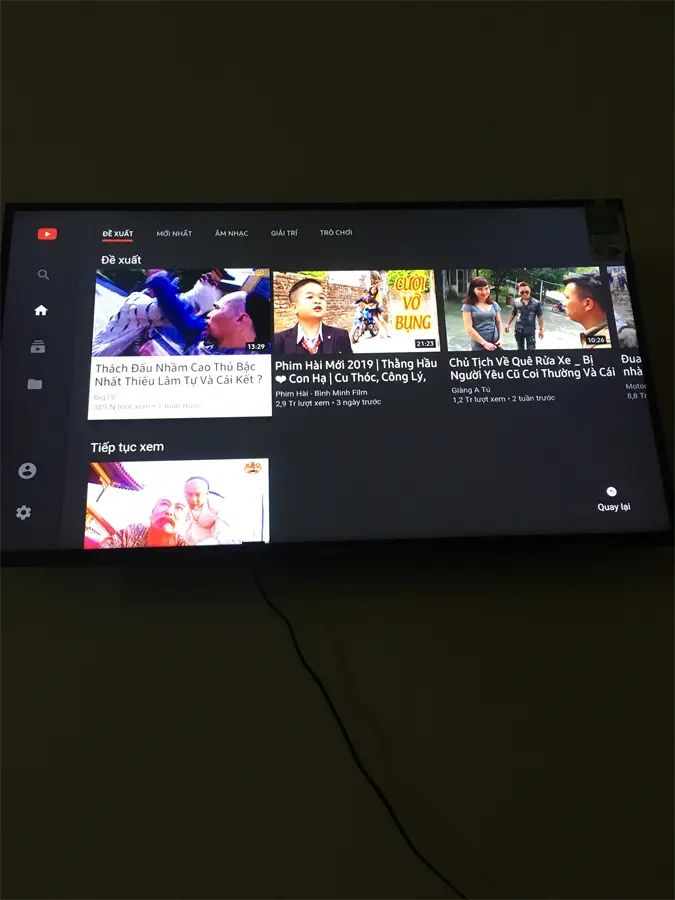 Khách hàng review Smart Tivi Samsung 4K 43 inch UA43NU7100 39
