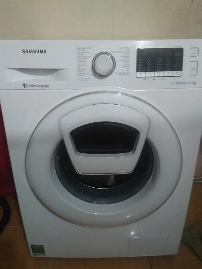 Khách hàng review Máy giặt Samsung AddWash Inverter 8 kg WW80K52E0WW/SV 18